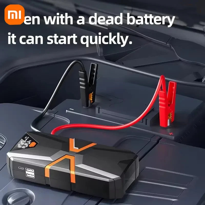 Xiaomi 10000mAh prenosni avtomobilski starter – power bank in emergency booster 12V, univerzalen za bencin in dizel
