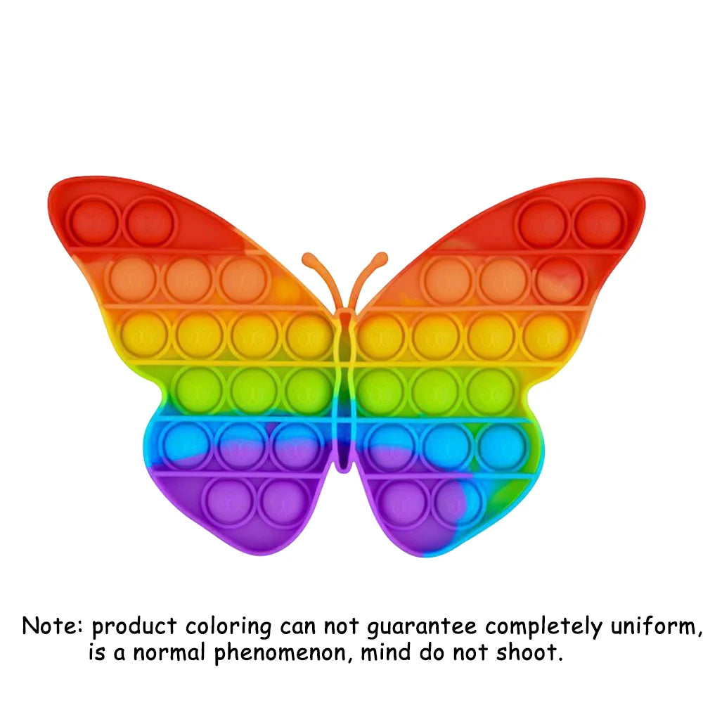 Rainbow Pop Bubble Sensory Toy | Sproščanje stresa in zabava