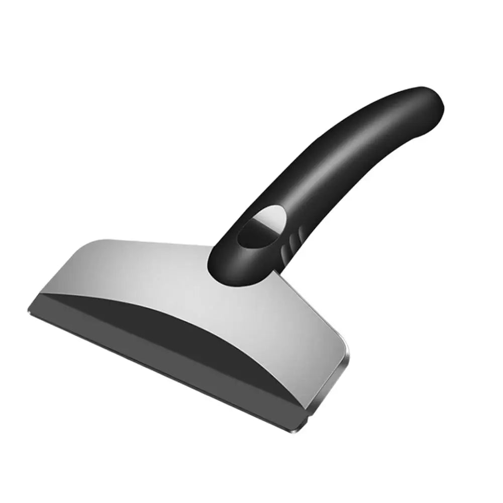 Večnamenska avtomobilska lopatka za sneg in led – nerjaveče jeklo, gumiran ročaj, zimskega čiščenja vetrobranskega stekla in karoserije
