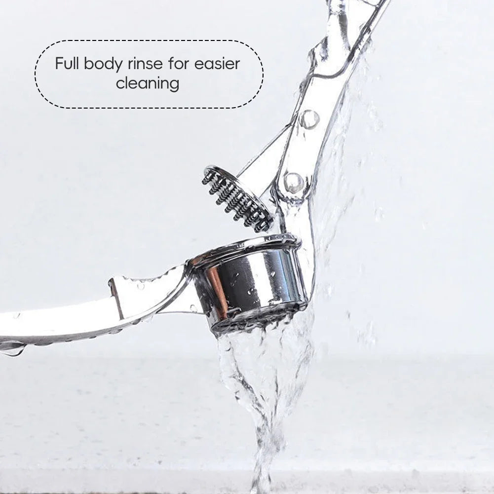 Večnamenski stiskalnik za česen in orehe – ročni mlinček in stiskalnik, kuhinjski pripomoček iz aluminijaste zlitine