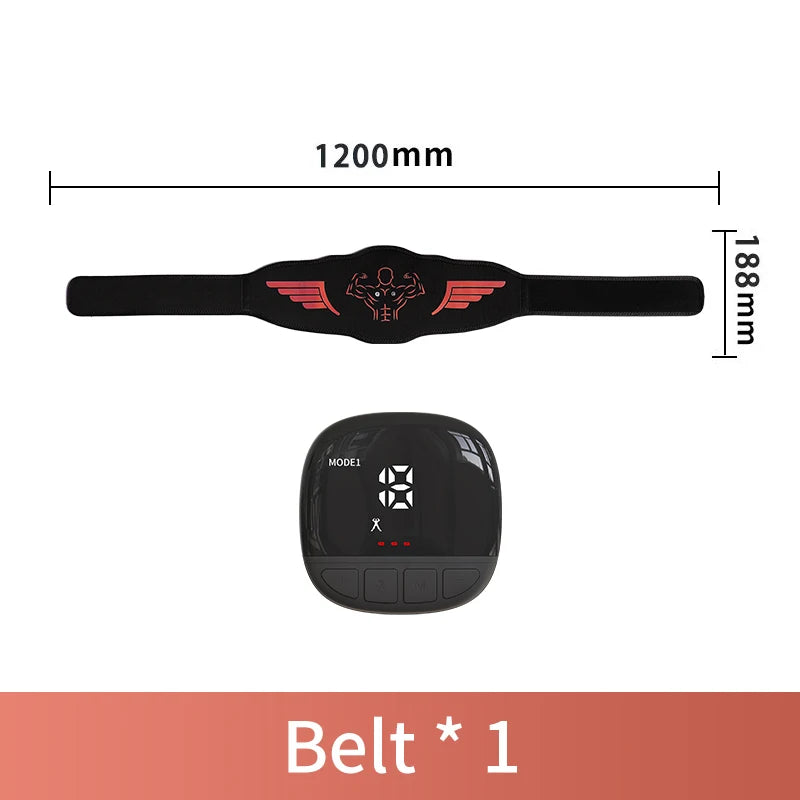 EMS stimulator mišic – trener trebuha, rok in nog za vadbo, izgubo teže in oblikovanje telesa doma