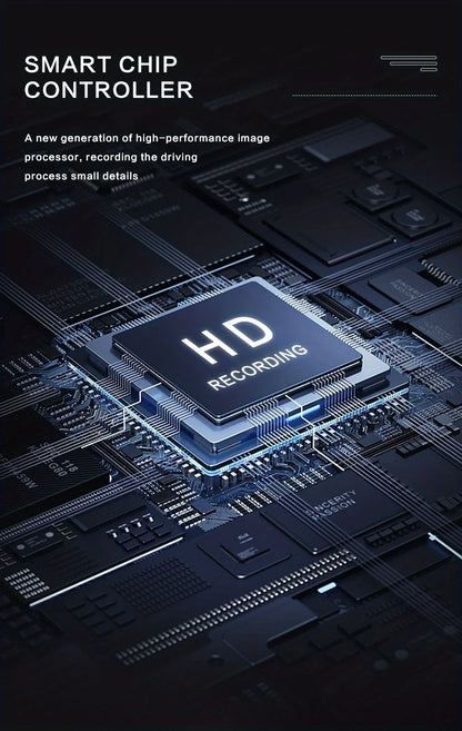 Avto kamera z nočnim IR vidom, zanko snemanja in 2" IPS zaslonom – 1080P, 3 kamere, DVR snemalnik