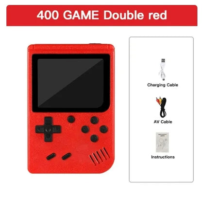 Ročna konzola z 400 klasičnih iger v eni napravi, retro mini žepna igralna naprava.