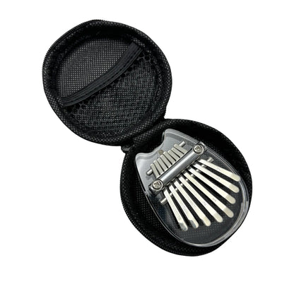 Romantični dar – Prenosna 8-tipkasta Kalimba z učbenikom in škatlo, Akrilna prstna piščal, Popolno glasbeno doživetje za začetnike in skupne trenutke