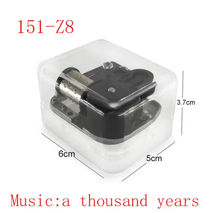 Ročno izdelana lesena glasbena škatlica “A Thousand Years” – omejena izdaja, popolno idealno darilo za ljubljeno osebo