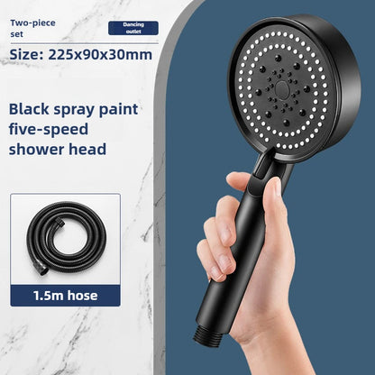 Ročni tuš s 5 načini pršenja – visok pritisk, varčna poraba vode, enostavna montaža