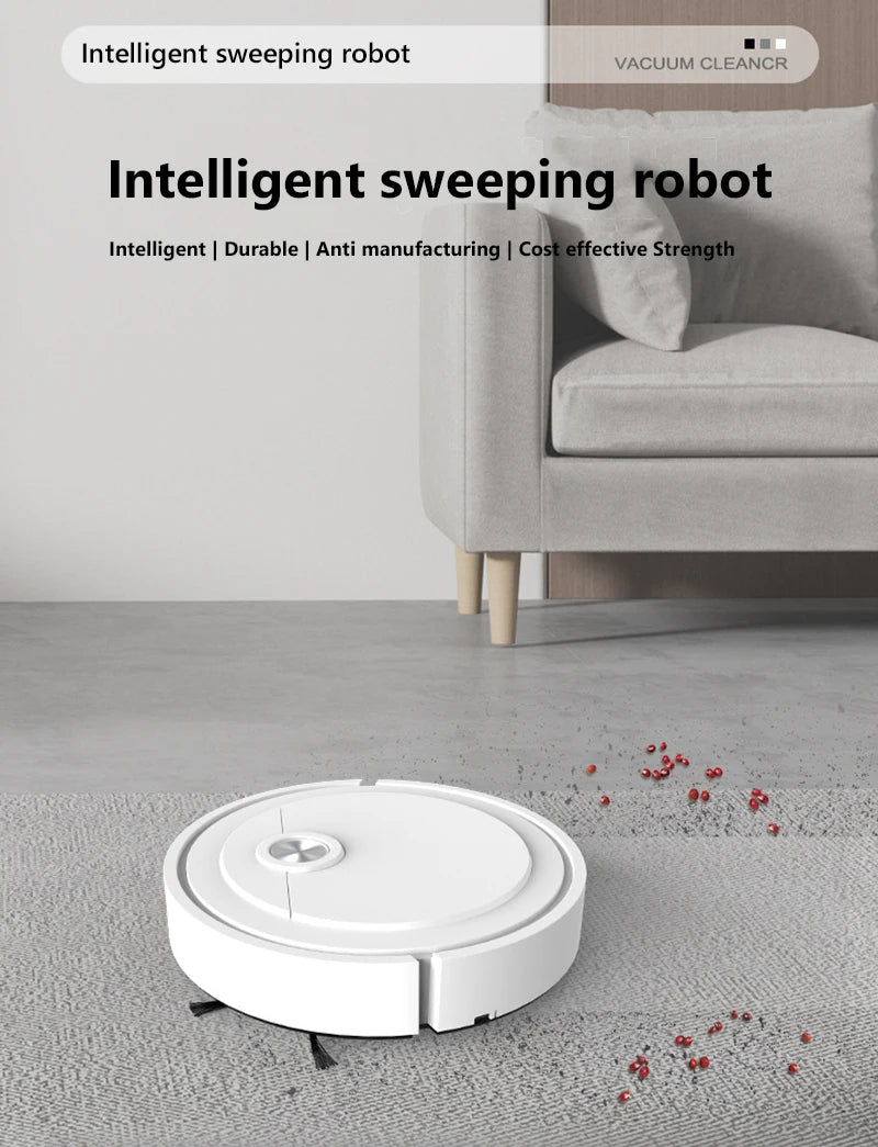 Midea 3-v-1 pametni robotski sesalnik – sesanje, pometanje in mokro čiščenje z močjo 6000Pa