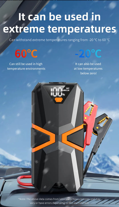 Xiaomi 10000mAh prenosni avtomobilski starter – power bank in emergency booster 12V, univerzalen za bencin in dizel